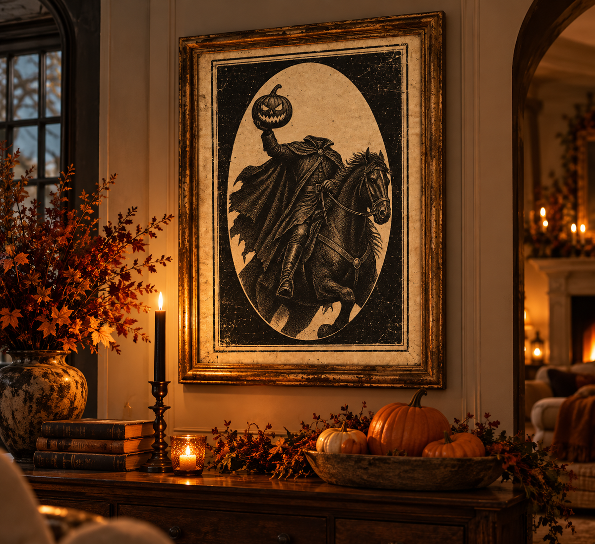 Headless Horseman Portrait  (Digital Download)