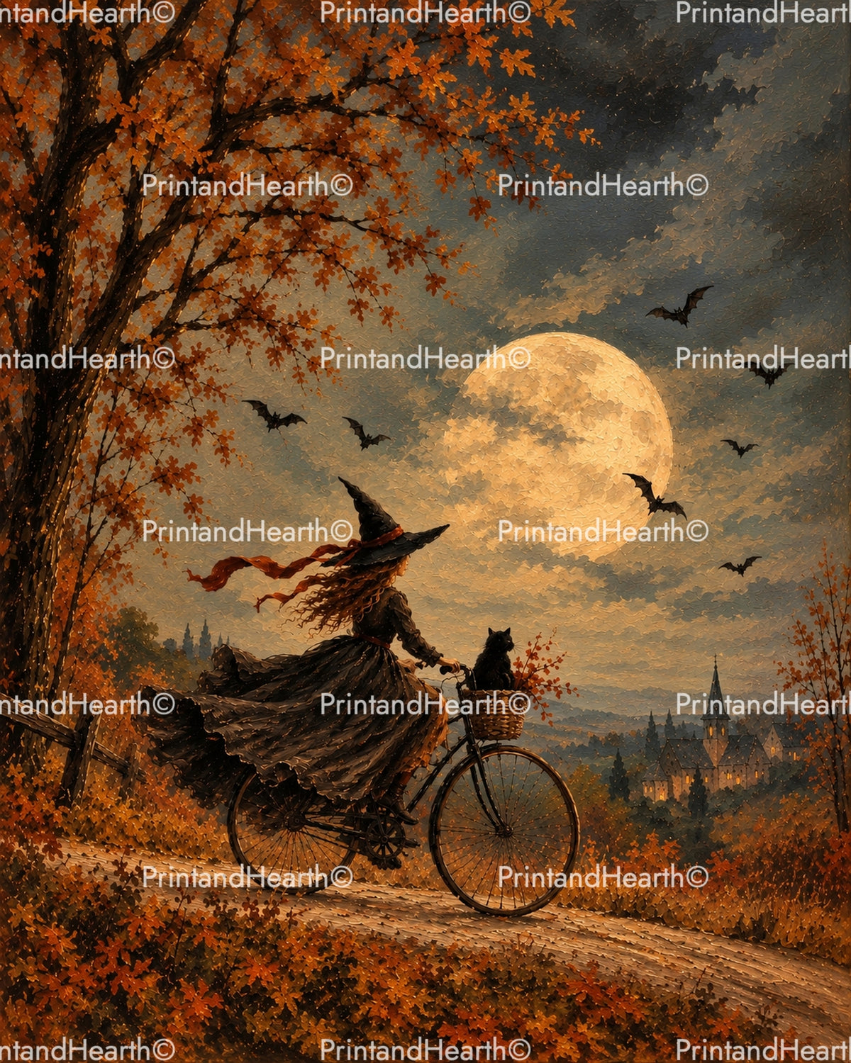 Moonlit Witch's Ride