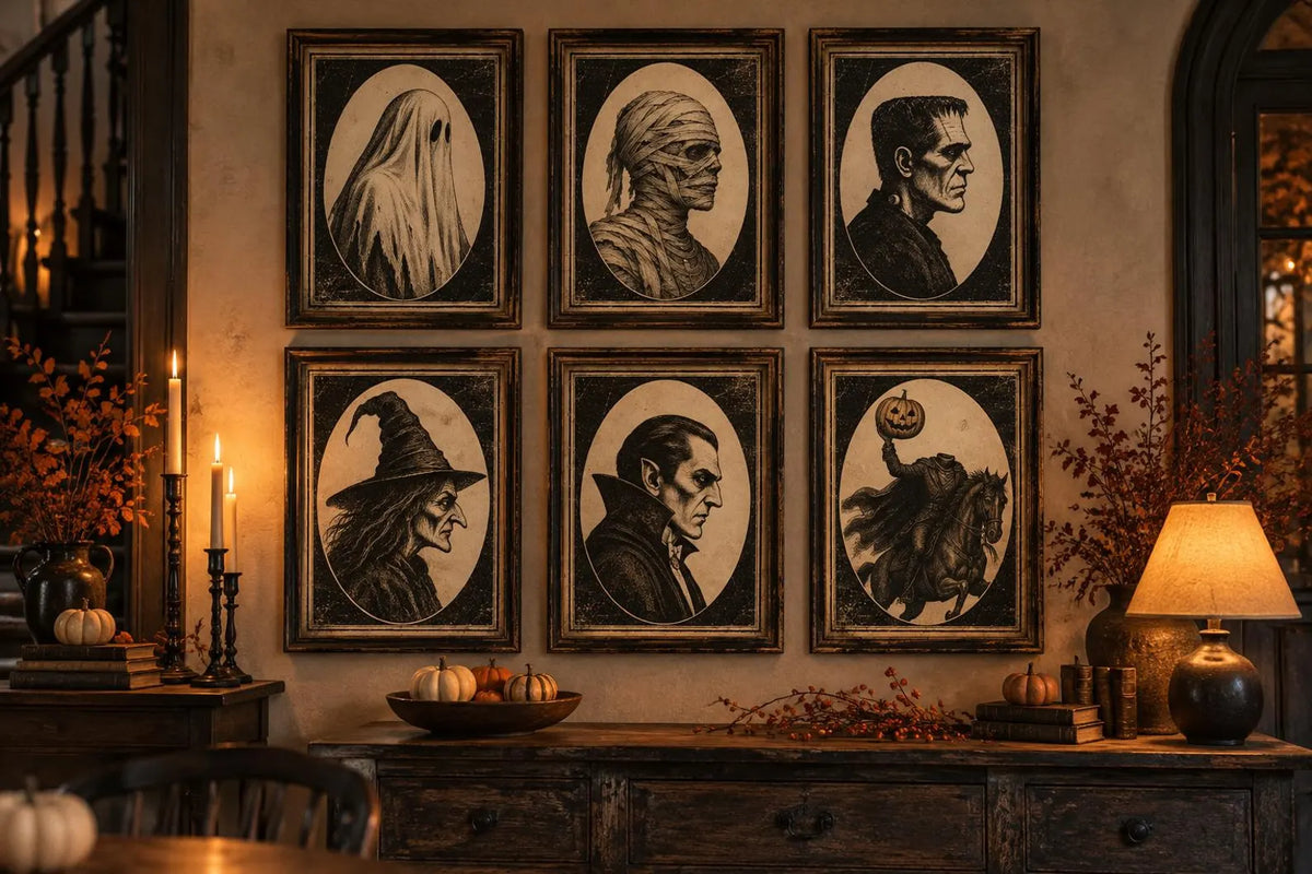 Frankenstein Silhouette Portrait (Digital Download)