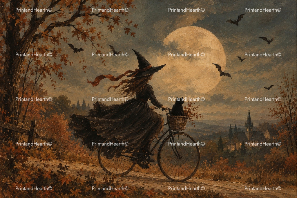 Moonlit Witch's Ride